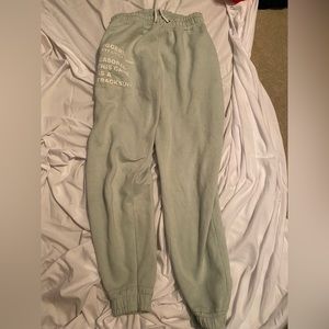 mint color sweatpants